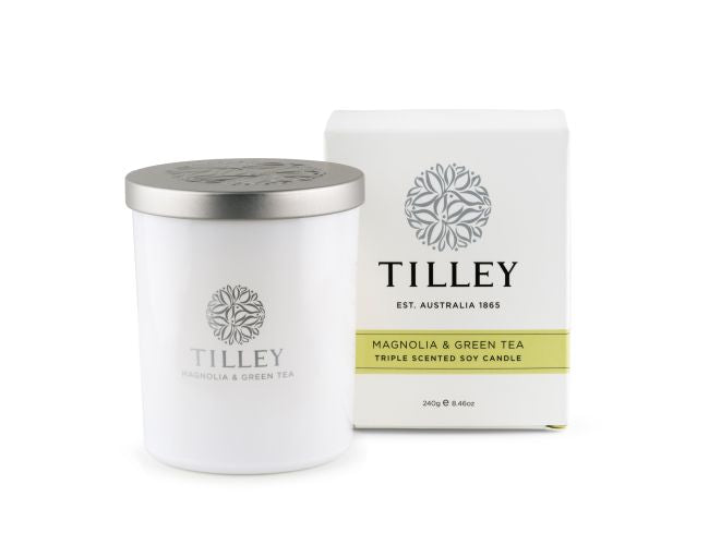 Magnolia & Green Tea Soy Candle 240g