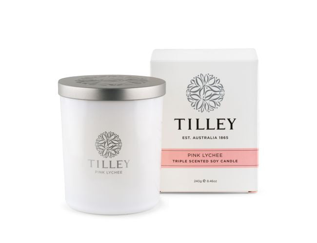 Pink Lychee Soy Candle 240g