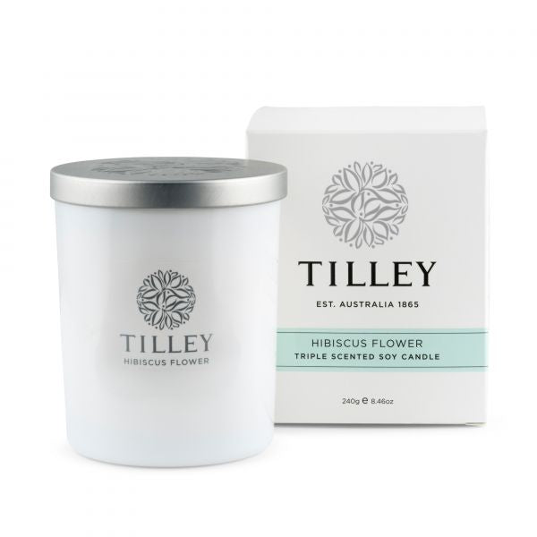 Hibiscus Flower Soy Candle 240g