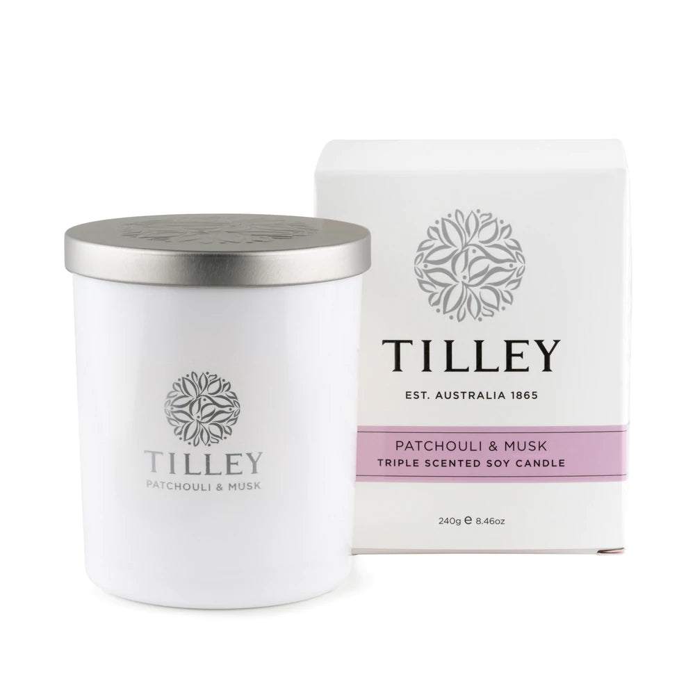 Patchouli & Musk Soy Candle 240g