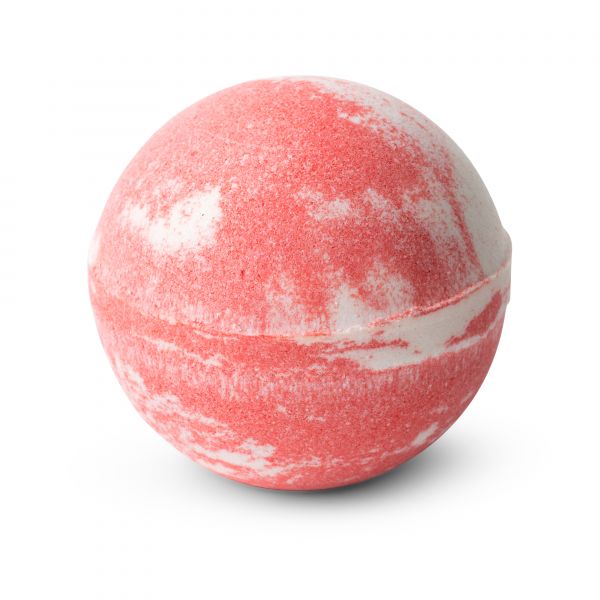 Pink Lychee Scented Bath Bomb Swirl 150g