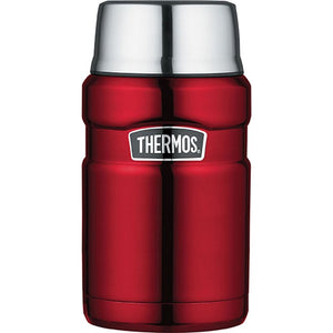 THERMOS 710ML STAINLESS KING STAINLESS STEEL VACUUM INSULATED FOOD JAR