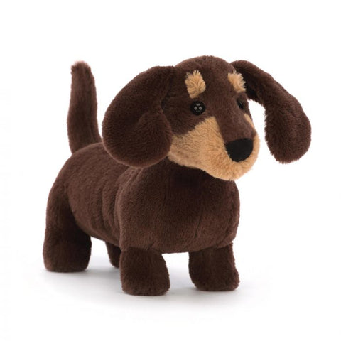 Jellycat Otto Sausage Dog Small Brown
