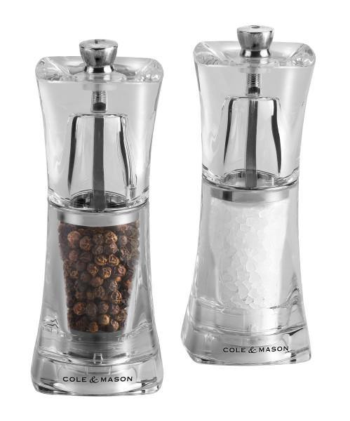 Cole & Mason Crystal Precision - Salt & Pepper Mill Set 12.5cm