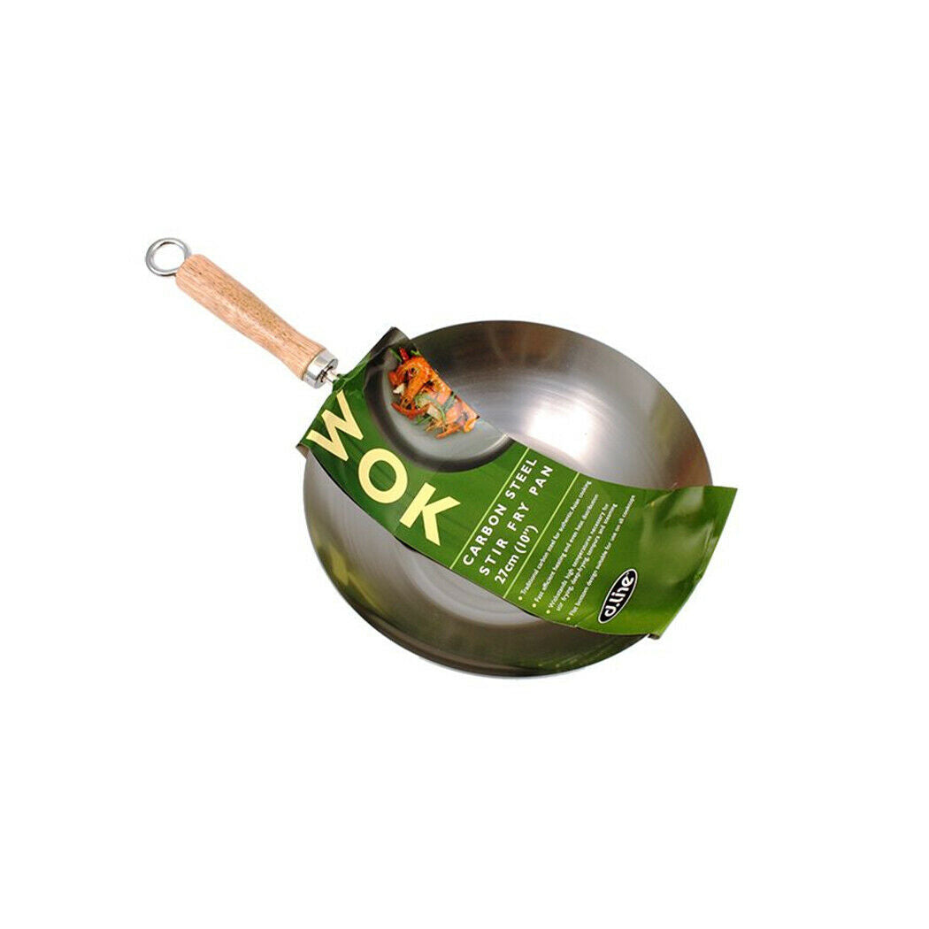 D.Line Carbon Steel 27cm Wok