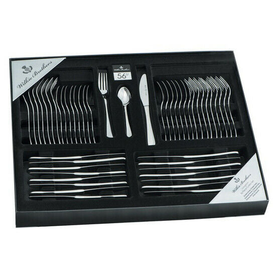 Wilkie Brothers Livingston 56 Piece Cutlery Set