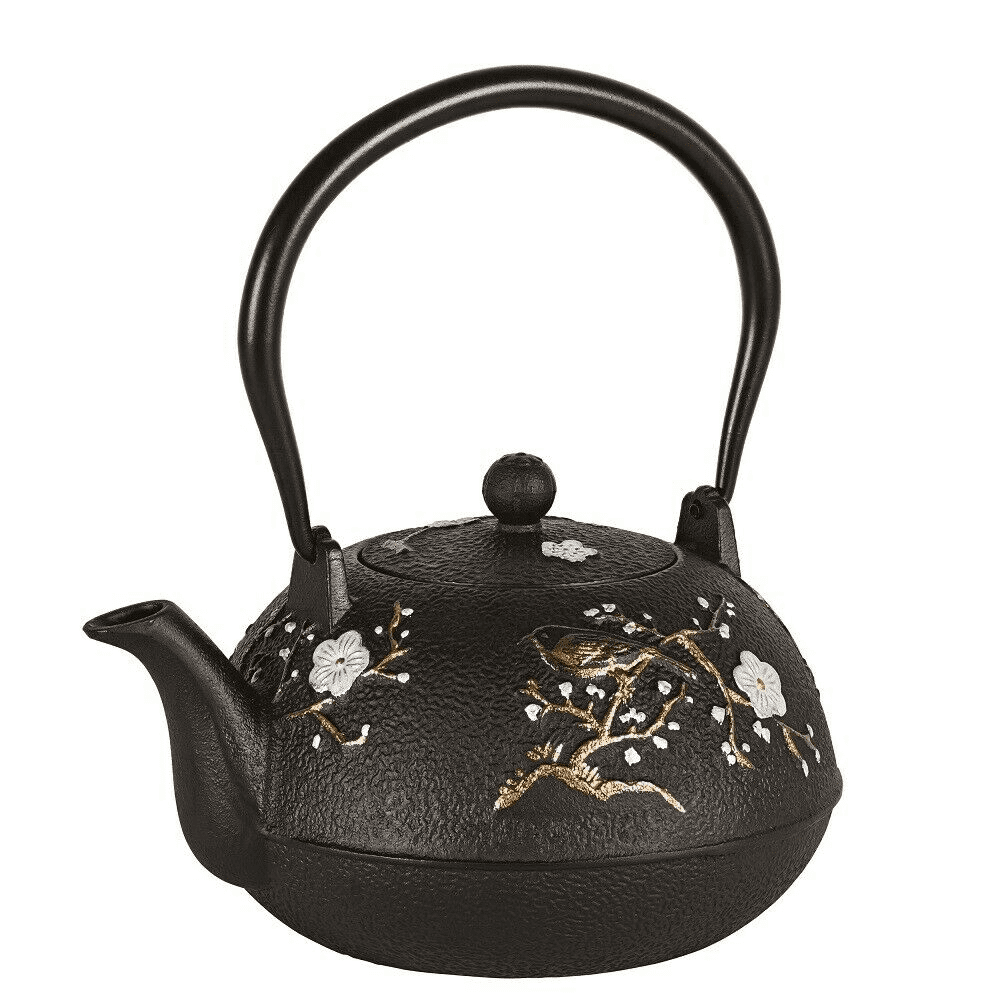 Avanti Cherry Blossom Cast Iron Teapot 1.1L