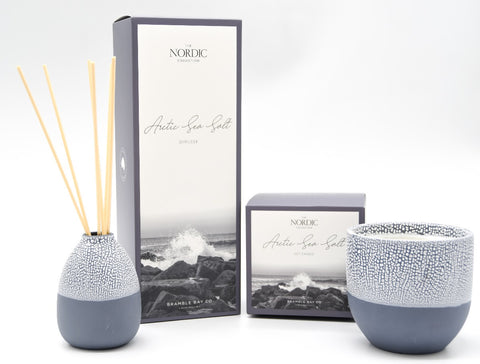 Bramble Bay - Artic Sea Salt The Nordic Collection Reed Diffuser